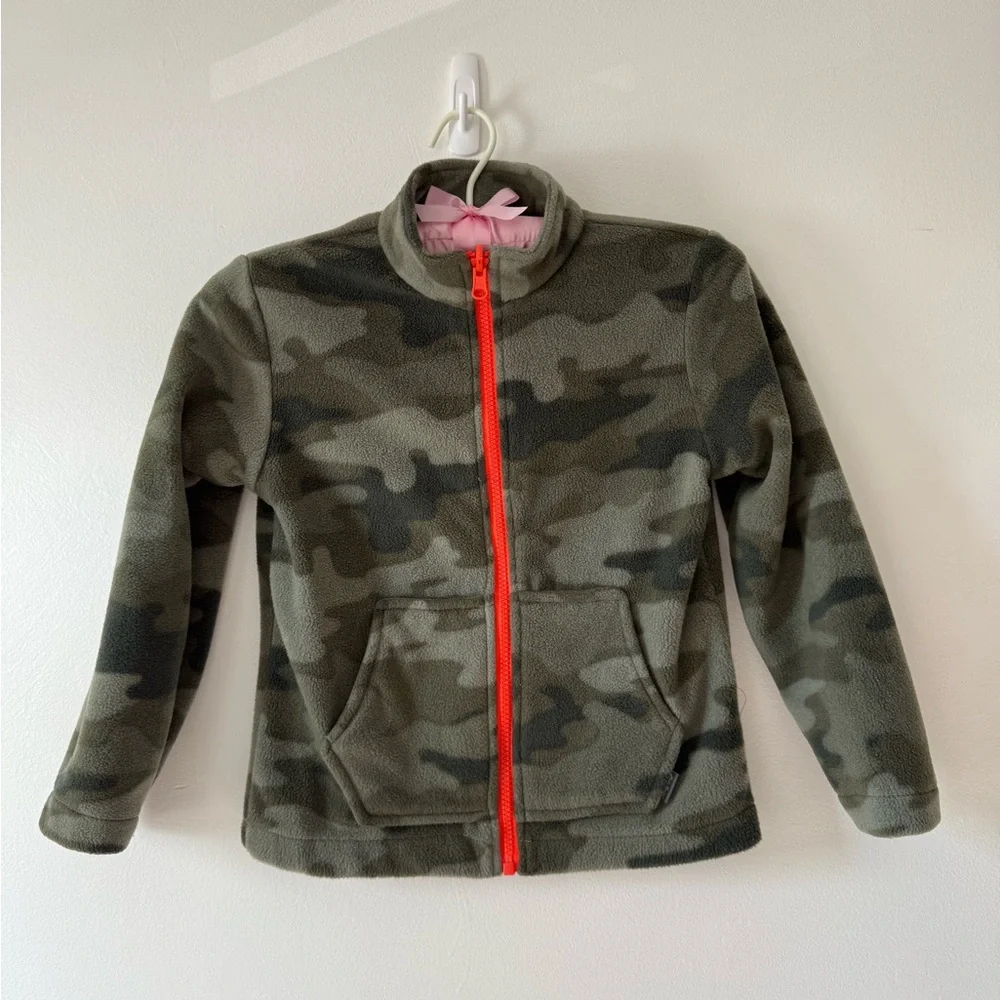 Eddie Bauer 3n1 XS kid's Green and Black Jacket.  Black,‎ Green and Camo